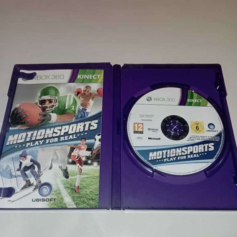 MotionSports: Play for Real [Xbox360]  **CIB**